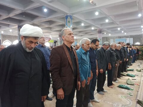 تصاویر/ نمازعبادی سیاسی جمعه کاشان