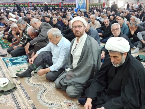 تصاویر/ نمازعبادی سیاسی جمعه کاشان