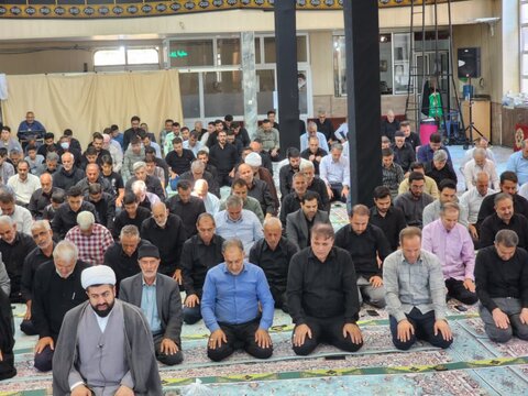 تصاویر/ آیین عبادی سیاسی نماز جمعه چایپاره