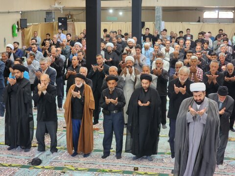 تصاویر/ آیین عبادی سیاسی نماز جمعه چایپاره