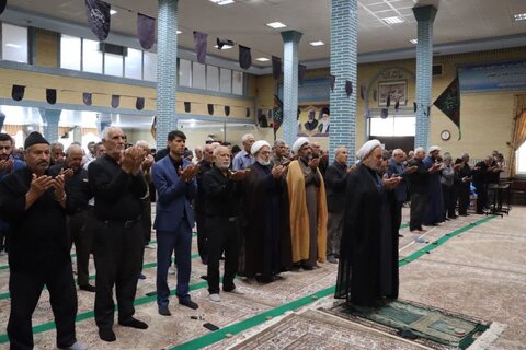 تصاویر/ آیین عبادی سیاسی نماز جمعه نوشین شهر