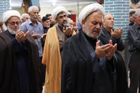تصاویر/ آیین عبادی سیاسی نماز جمعه نوشین شهر