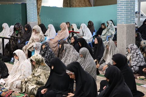 تصاویر/ آیین عبادی سیاسی نماز جمعه نوشین شهر