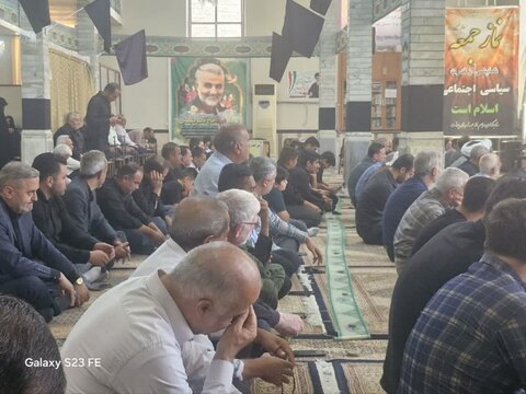 تصاویر/ اقامه نماز جمعه پلدشت