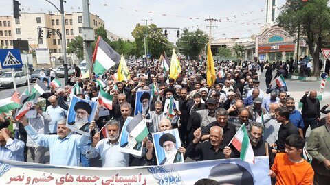 راهپیمایی «جمعه‌های خشم و نصر» در شهرکرد