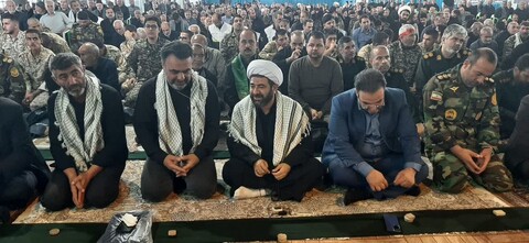 تصاویر/ اقامه نماز جمعه در سراب