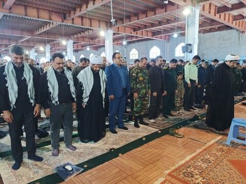 تصاویر/ اقامه نماز جمعه در سراب