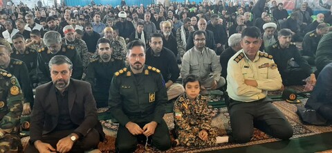 تصاویر/ اقامه نماز جمعه در سراب