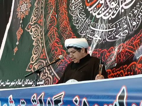 تصاویر/ مراسم بزرگداشت شهدای اقتدار شهرستان سراب