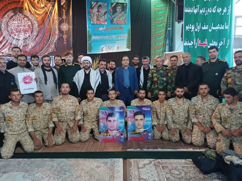 تصاویر/ مراسم بزرگداشت شهدای اقتدار شهرستان سراب