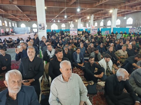 تصاویر/ مراسم بزرگداشت شهدای اقتدار شهرستان سراب