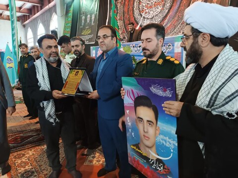 تصاویر/ مراسم بزرگداشت شهدای اقتدار شهرستان سراب