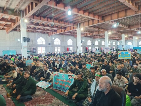 تصاویر/ مراسم بزرگداشت شهدای اقتدار شهرستان سراب