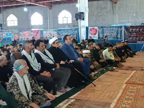 تصاویر/ مراسم بزرگداشت شهدای اقتدار شهرستان سراب