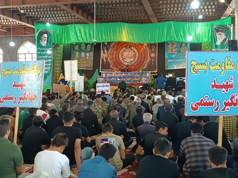 تصاویر/ مراسم بزرگداشت شهدای اقتدار شهرستان سراب