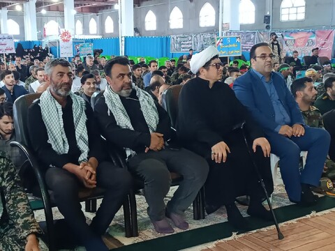 تصاویر/ مراسم بزرگداشت شهدای اقتدار شهرستان سراب