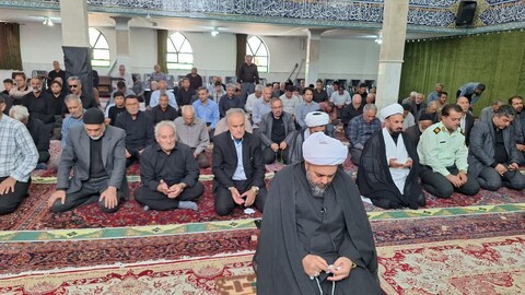 تصاویر/ اقامه نماز جمعه در ترکمنچای