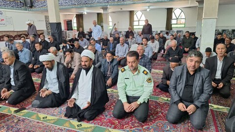 تصاویر/ اقامه نماز جمعه در ترکمنچای