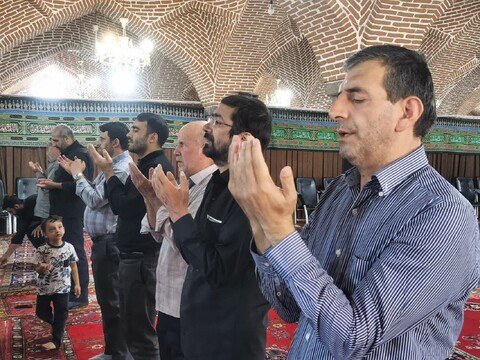 تصاویر/ اقامه نماز جمعه در تسوج