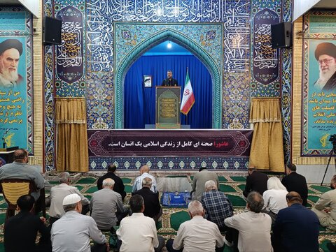 تصاویر/ برگزاری آیین عبادی سیاسی نمازجمعه بوشهر