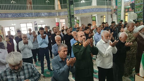 نماز جمعه آبدان به روایت تصویر