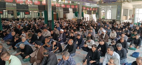 تصاویر/ اقامه نماز جمعه در میانه