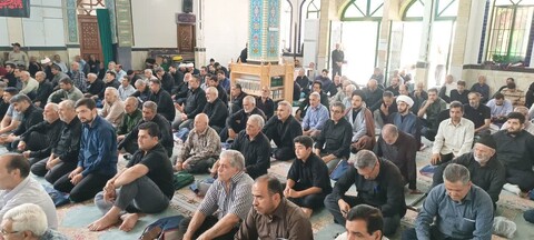 تصاویر/ اقامه نماز جمعه در میانه