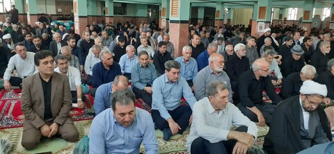 تصاویر/ اقامه نماز جمعه شهرستان پارس آباد