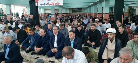 تصاویر/ اقامه نماز جمعه شهرستان پارس آباد