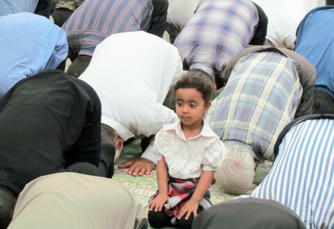 تصاویر/ نمازجمعه بندر دیّر به روایت تصویر