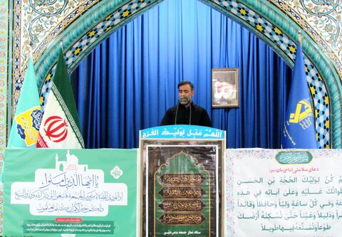 تصاویر/ نمازجمعه بندر دیّر به روایت تصویر