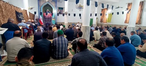 نماز جمعه آبپخش به روایت تصویر