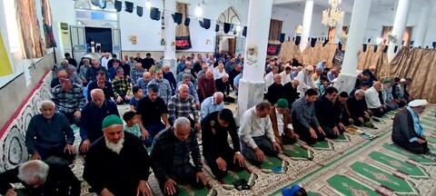 نماز جمعه آبپخش به روایت تصویر