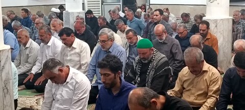 نماز جمعه آبپخش به روایت تصویر