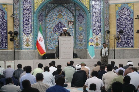 تصاویر /  نماز عبادی سیاسی جمعه شهرستان جاسک