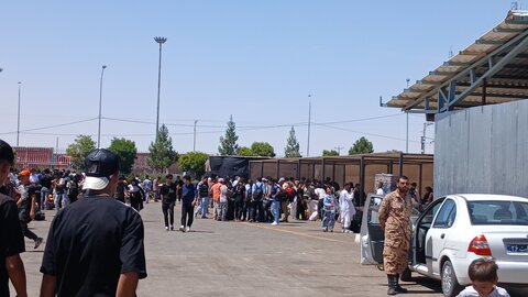 تصاویر/ بازدید از مرز دوغارون