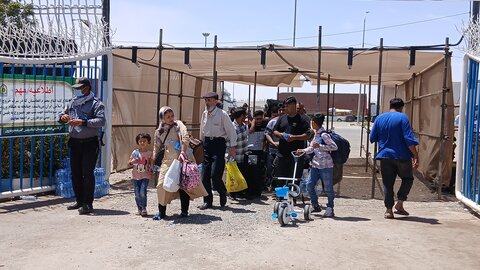 تصاویر/ بازدید از مرز دوغارون