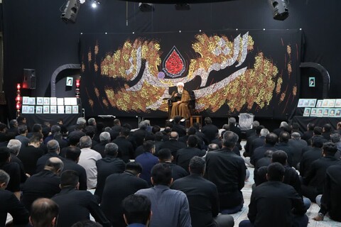 تصاویر/ مراسم سوگواری دهه دوم محرم در مسجد جنرال ارومیه