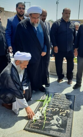 تصاتیر/ مراسم غباروبی شهدای شهرستان مراغه