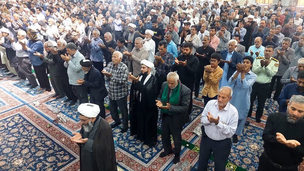 تصاویر/ آیین عبادی سیاسی نماز جمعه زابل