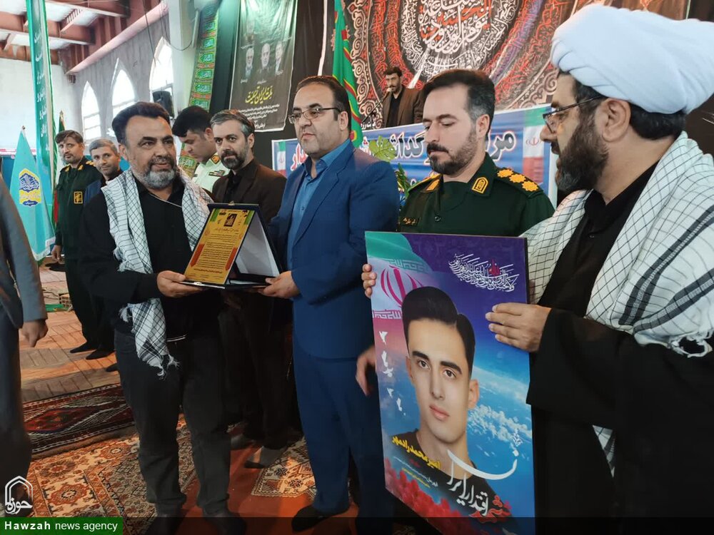 تصاویر/ مراسم بزرگداشت شهدای اقتدار شهرستان سراب