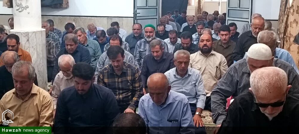 نماز جمعه آبپخش به روایت تصویر