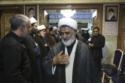 مراسم ترحیم حجت‌الاسلام والمسلمین علی طائب در قم