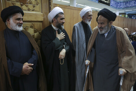 مراسم ترحیم حجت‌الاسلام والمسلمین علی طائب در قم