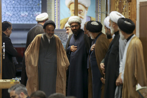 مراسم ترحیم حجت‌الاسلام والمسلمین علی طائب در قم