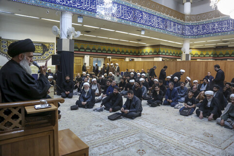 مراسم ترحیم حجت‌الاسلام والمسلمین علی طائب در قم