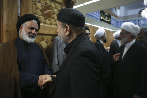 مراسم ترحیم حجت‌الاسلام والمسلمین علی طائب در قم