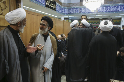 مراسم ترحیم حجت‌الاسلام والمسلمین علی طائب در قم