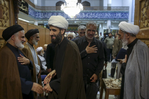 مراسم ترحیم حجت‌الاسلام والمسلمین علی طائب در قم