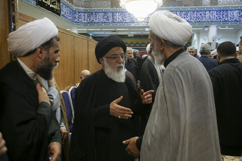 مراسم ترحیم حجت‌الاسلام والمسلمین علی طائب در قم